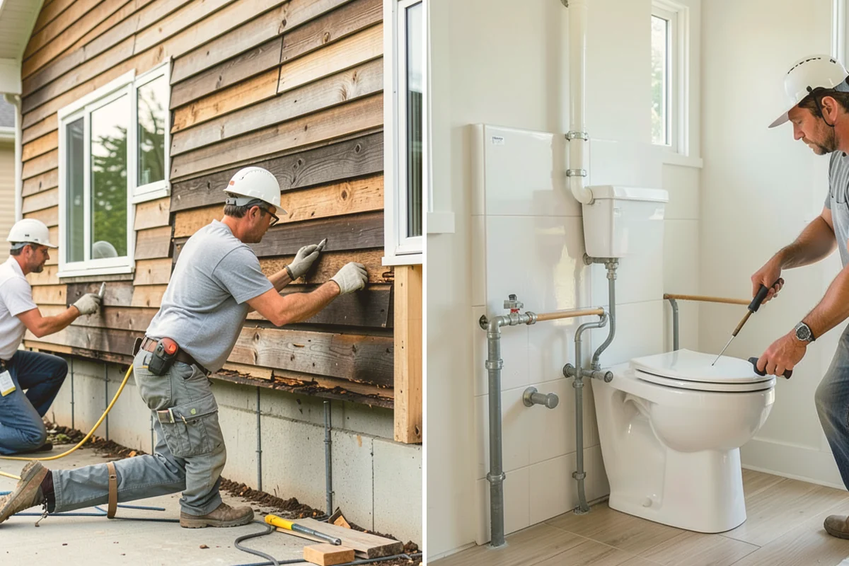 Column Wrap Installation in Kirkland, King County, WA - Measure the posts and select wrap material