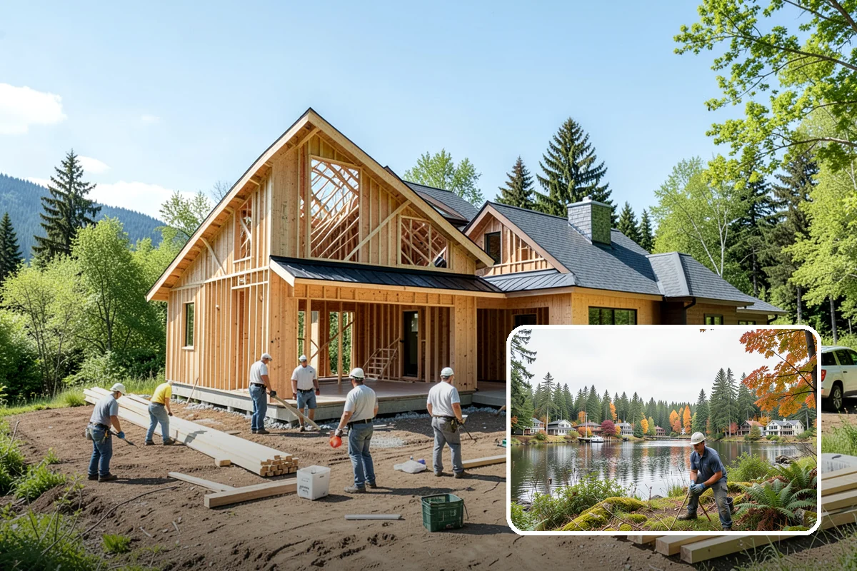 Column Wrap Installation in La Conner, Skagit County, WA - Upgrades the look of porch and entry posts