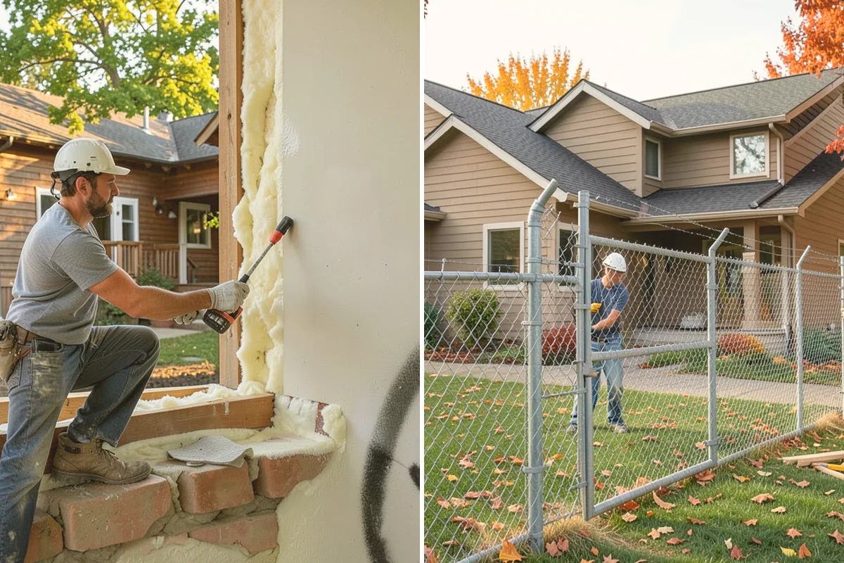 Column Wrap Installation in Langley, Island County, WA - Measure the posts and select wrap material