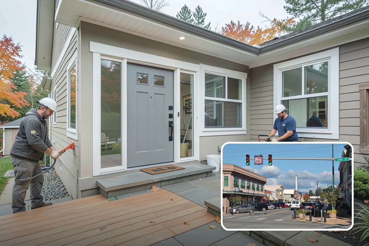 Column Wrap Installation in Monroe, Snohomish County, WA - Upgrades the look of porch and entry posts