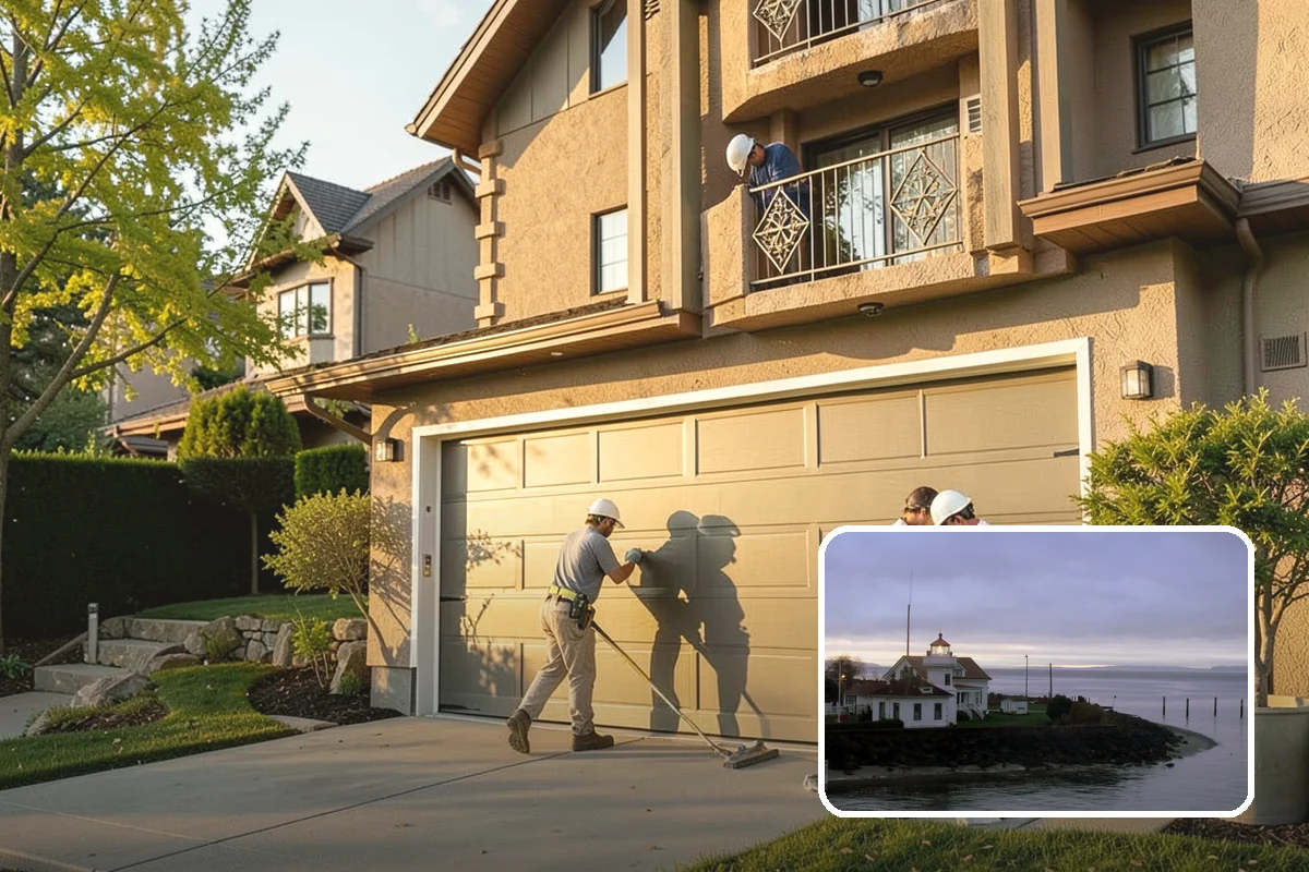 Column Wrap Installation in Mukilteo, Snohomish County, WA - Upgrades the look of porch and entry posts