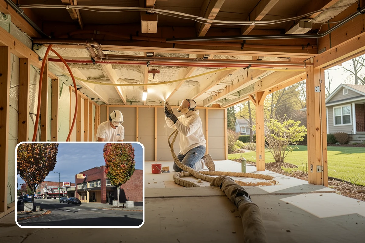 Column Wrap Installation in Puyallup, Pierce County, WA - Upgrades the look of porch and entry posts