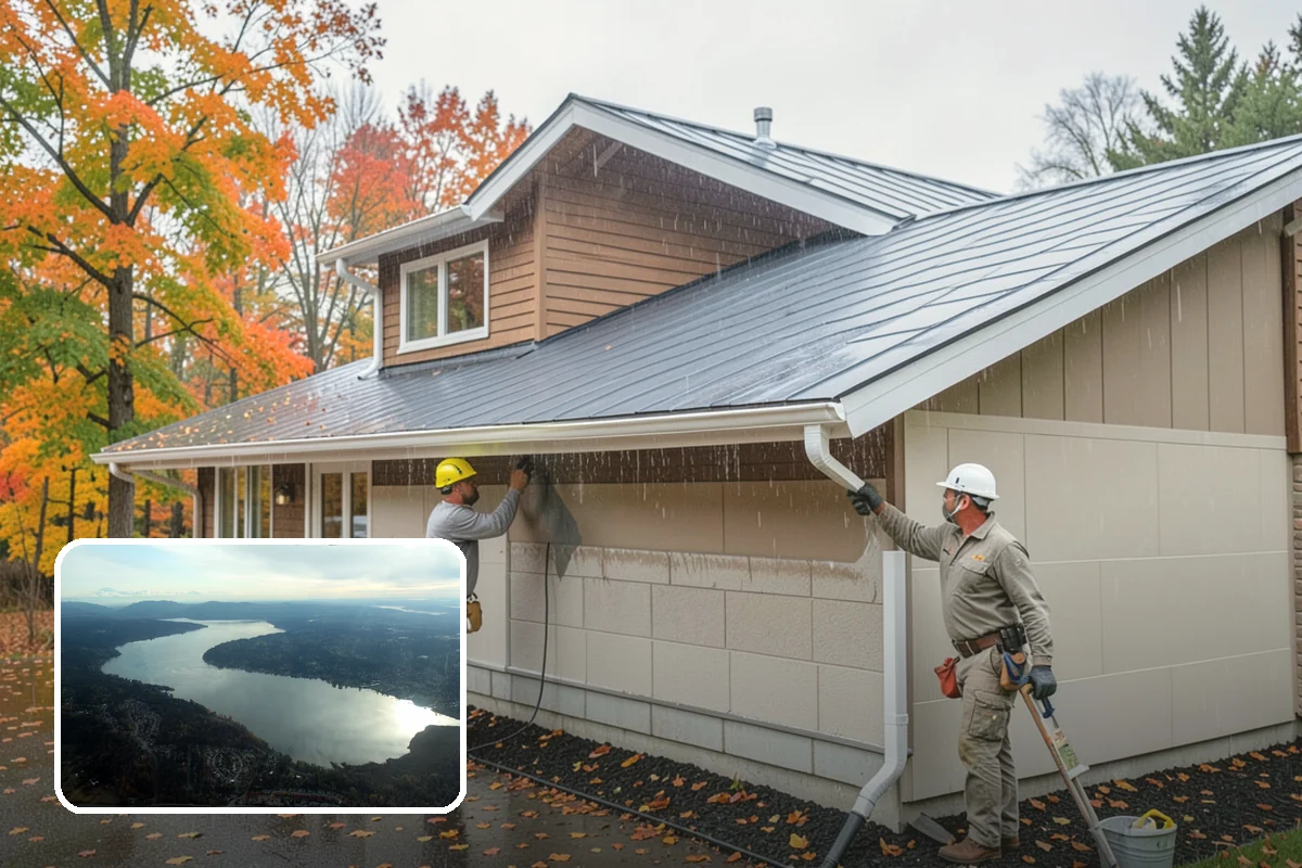 Column Wrap Installation in Sammamish, King County, WA - Upgrades the look of porch and entry posts
