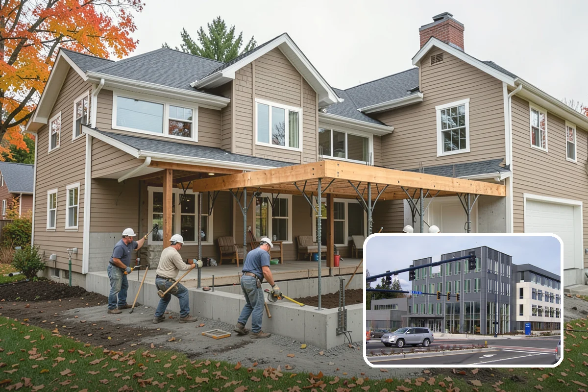 Column Wrap Installation in Shoreline, King County, WA - Upgrades the look of porch and entry posts