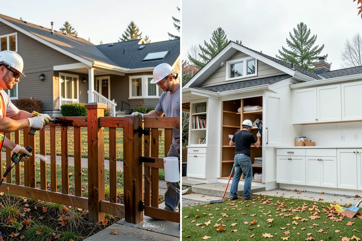 Column Wrap Installation in Shoreline, King County, WA - Measure the posts and select wrap material