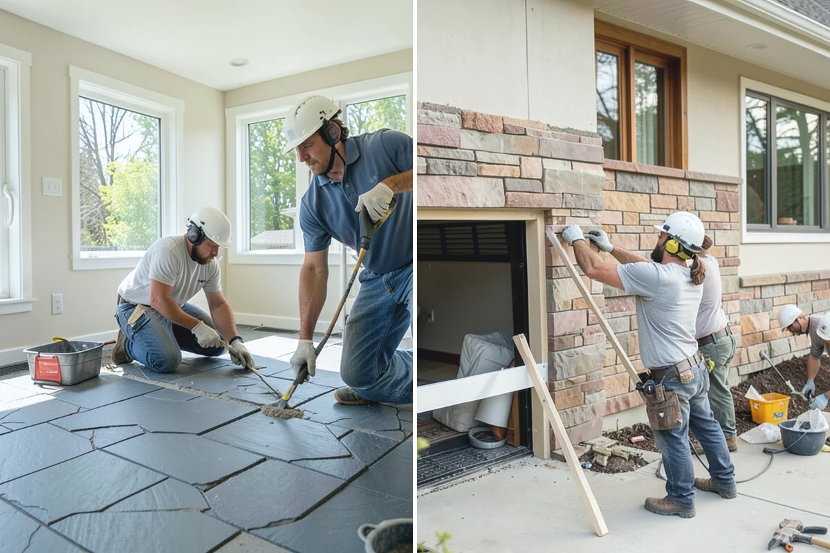 Column Wrap Installation in Skykomish, King County, WA - Measure the posts and select wrap material