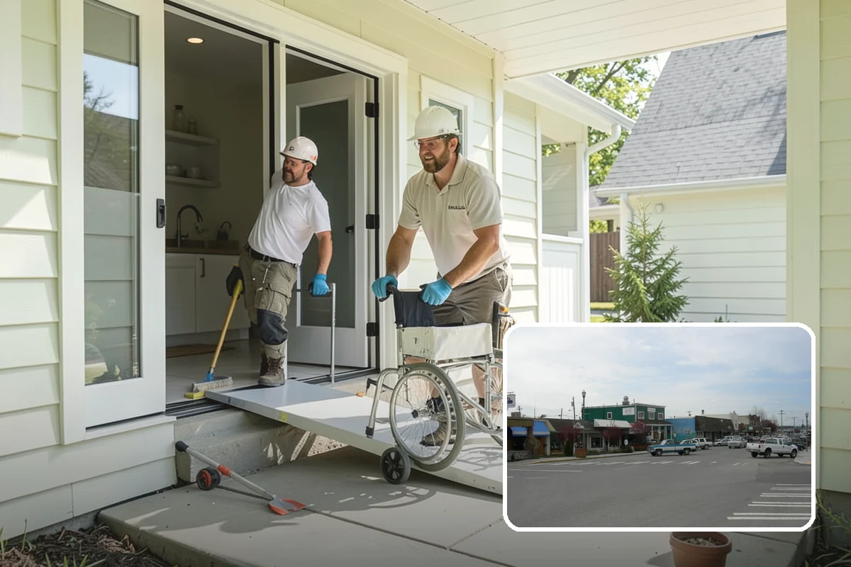 Column Wrap Installation in Stanwood, Snohomish County, WA - Upgrades the look of porch and entry posts