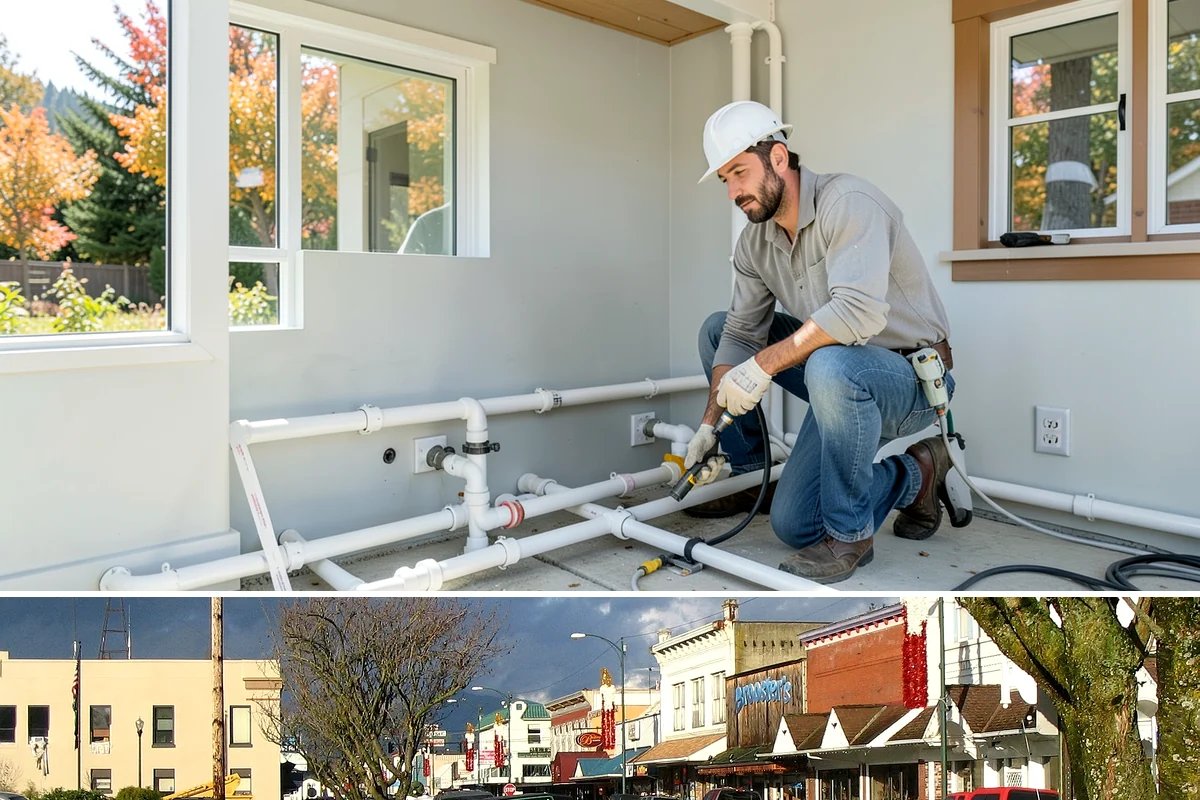 Comfort-Height Fixture Installation in Arlington, Snohomish County, WA - Fixture upgrades are indoor tasks that proceed easily in any season.