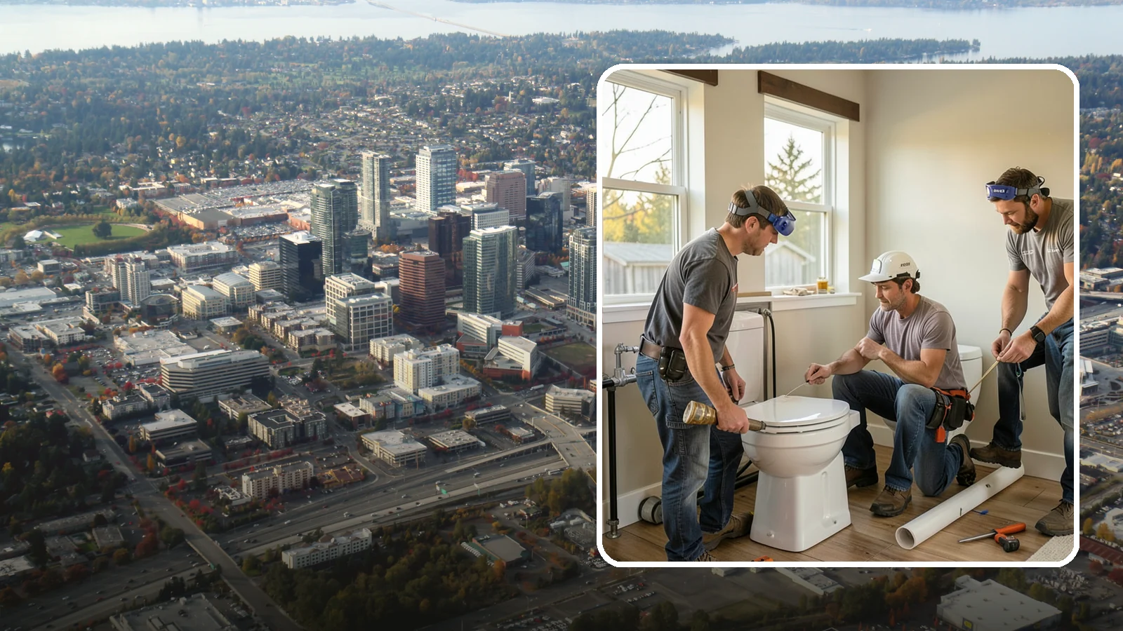 Comfort-Height Fixture Installation in Bellevue, King County, WA - We install comfort-height toilets and fixtures that reduce the strain of sitting down and standing up.