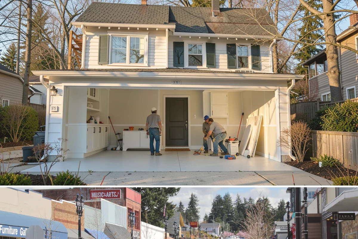 Comfort-Height Fixture Installation in Bothell, King County, WA - Fixture upgrades are indoor tasks that proceed easily in any season.