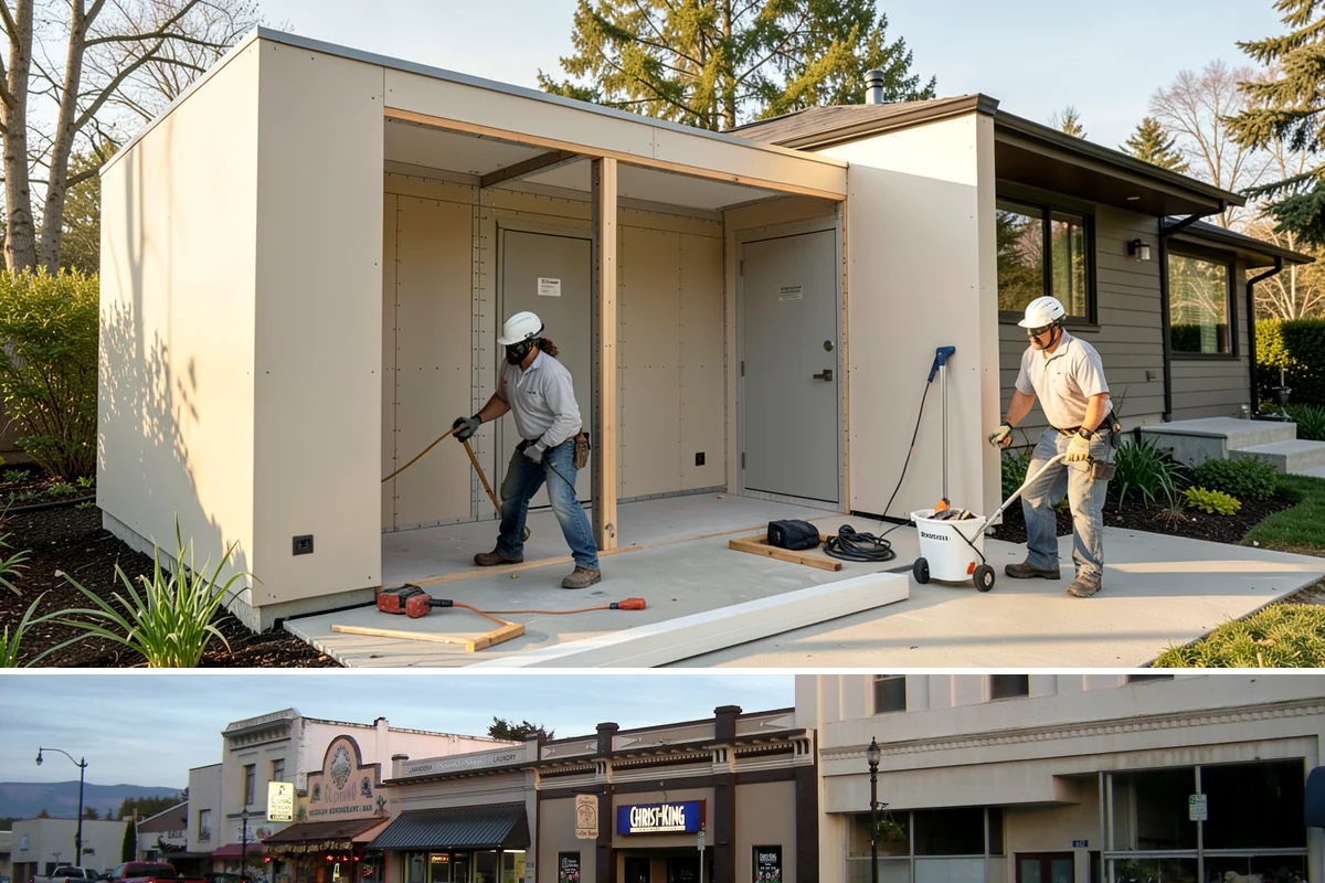 Comfort-Height Fixture Installation in Burlington, Skagit County, WA - Fixture upgrades are indoor tasks that proceed easily in any season.