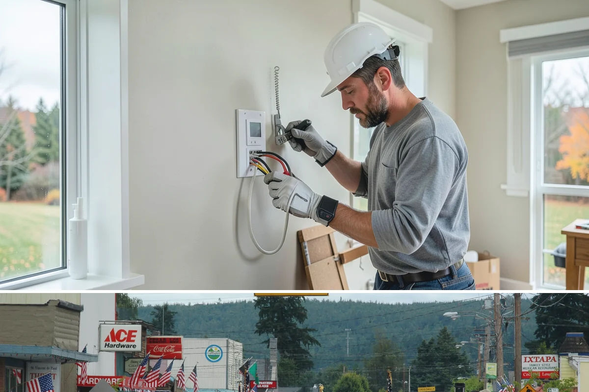 Comfort-Height Fixture Installation in Carnation, King County, WA - Fixture upgrades are indoor tasks that proceed easily in any season.