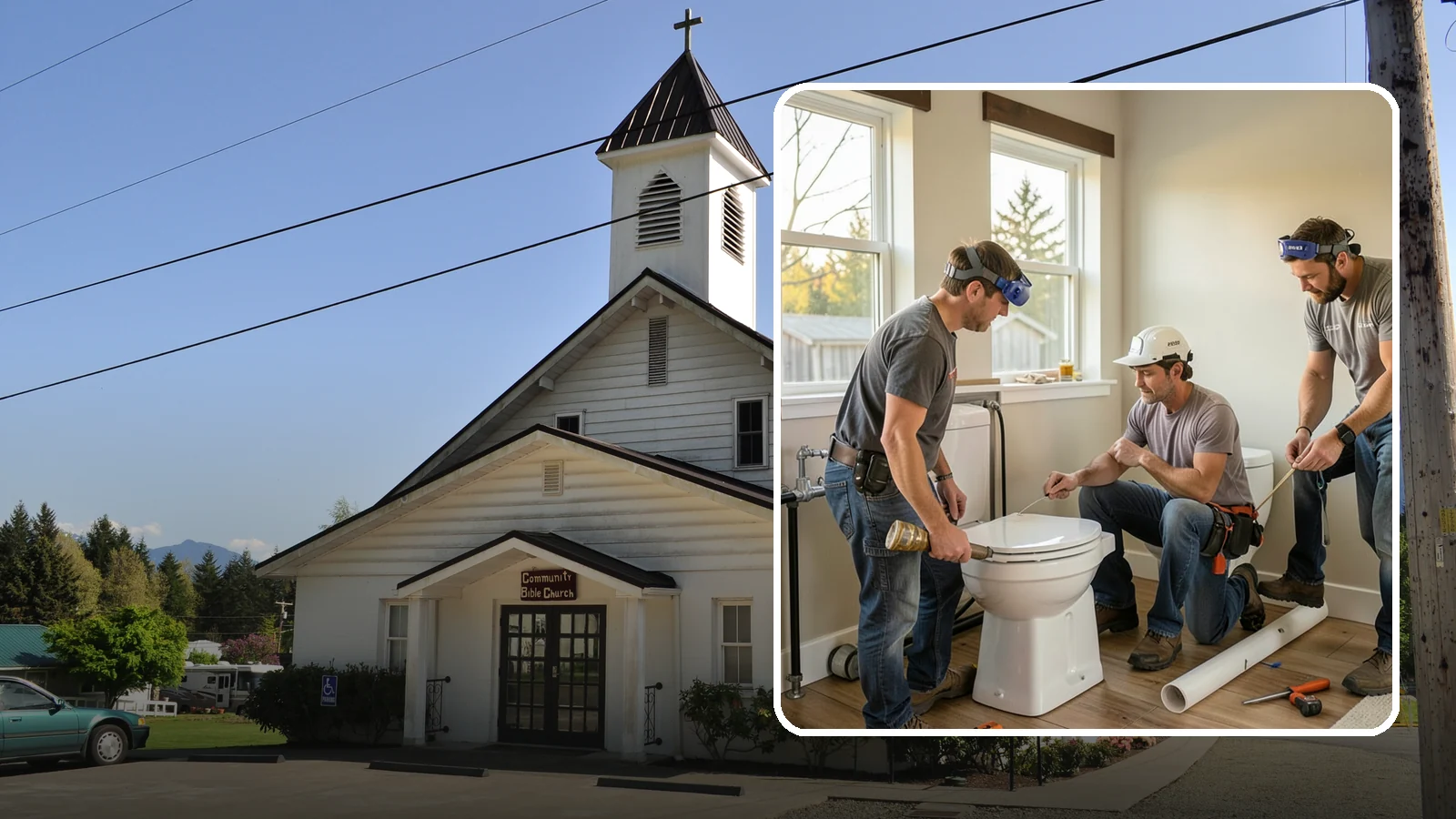 Comfort-Height Fixture Installation in Concrete, Skagit County, WA - We install comfort-height toilets and fixtures that reduce the strain of sitting down and standing up.