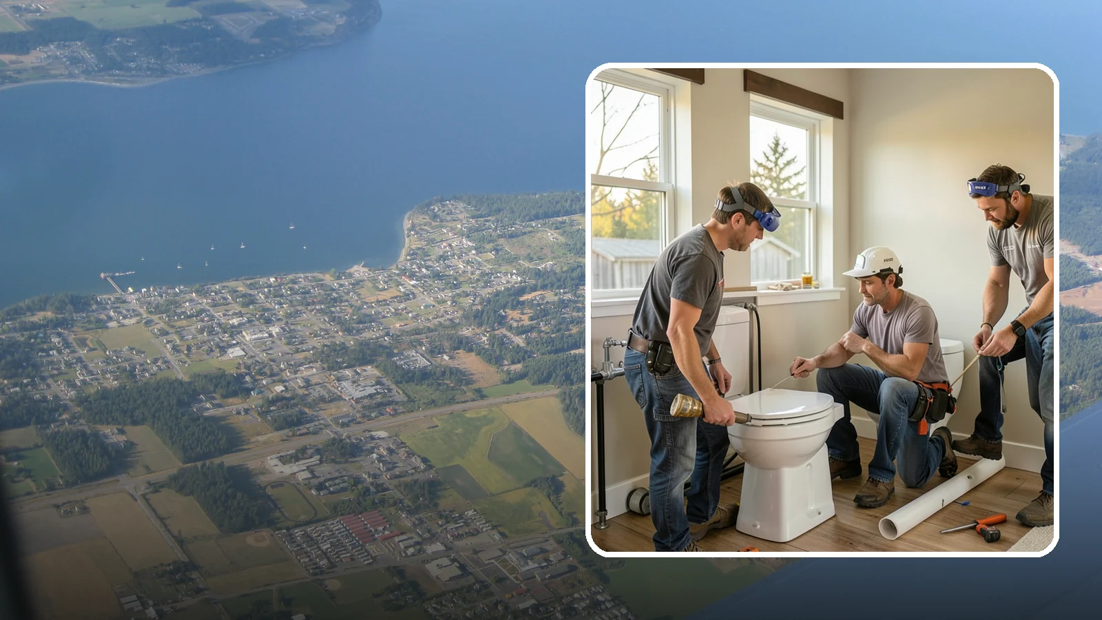 Comfort-Height Fixture Installation in Coupeville, Island County, WA - We install comfort-height toilets and fixtures that reduce the strain of sitting down and standing up.