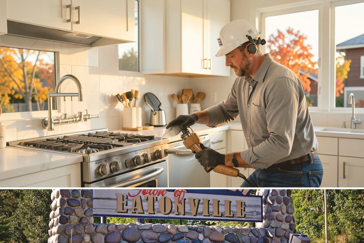 Comfort-Height Fixture Installation in Eatonville, Pierce County, WA - Fixture upgrades are indoor tasks that proceed easily in any season.