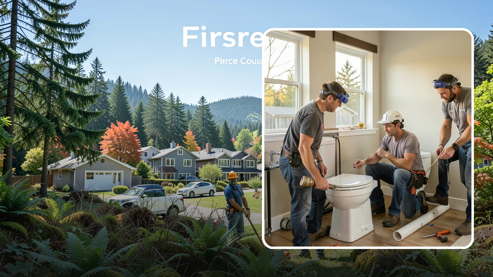 Comfort-Height Fixture Installation in Fircrest, Pierce County, WA - We install comfort-height toilets and fixtures that reduce the strain of sitting down and standing up.