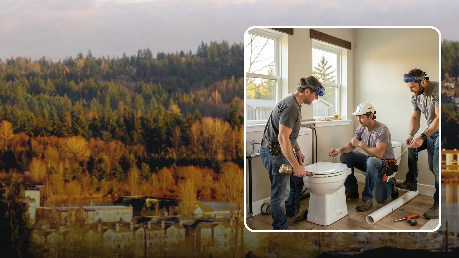 Comfort-Height Fixture Installation in Kenmore, King County, WA - We install comfort-height toilets and fixtures that reduce the strain of sitting down and standing up.