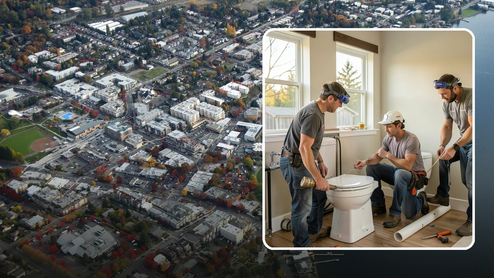 Comfort-Height Fixture Installation in Kirkland, King County, WA - We install comfort-height toilets and fixtures that reduce the strain of sitting down and standing up.