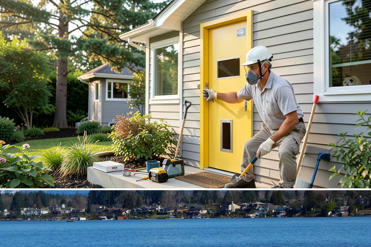 Comfort-Height Fixture Installation in Lake Stevens, Snohomish County, WA - Fixture upgrades are indoor tasks that proceed easily in any season.