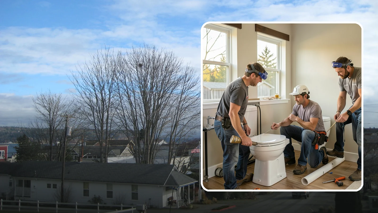 Comfort-Height Fixture Installation in Langley, Island County, WA - We install comfort-height toilets and fixtures that reduce the strain of sitting down and standing up.