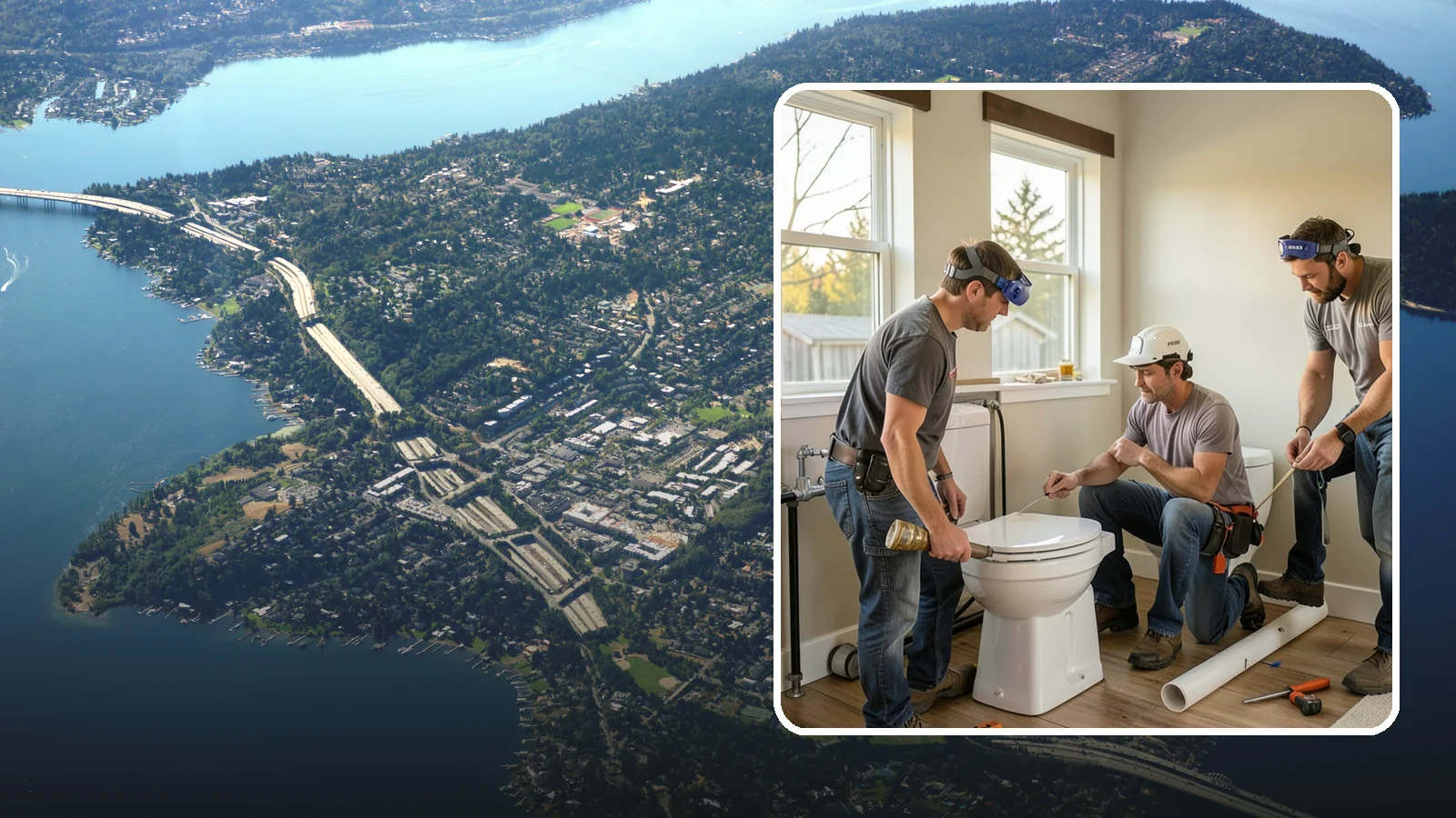Comfort-Height Fixture Installation in Mercer Island, King County, WA - We install comfort-height toilets and fixtures that reduce the strain of sitting down and standing up.