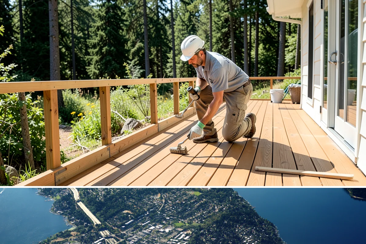 Comfort-Height Fixture Installation in Mercer Island, King County, WA - Fixture upgrades are indoor tasks that proceed easily in any season.