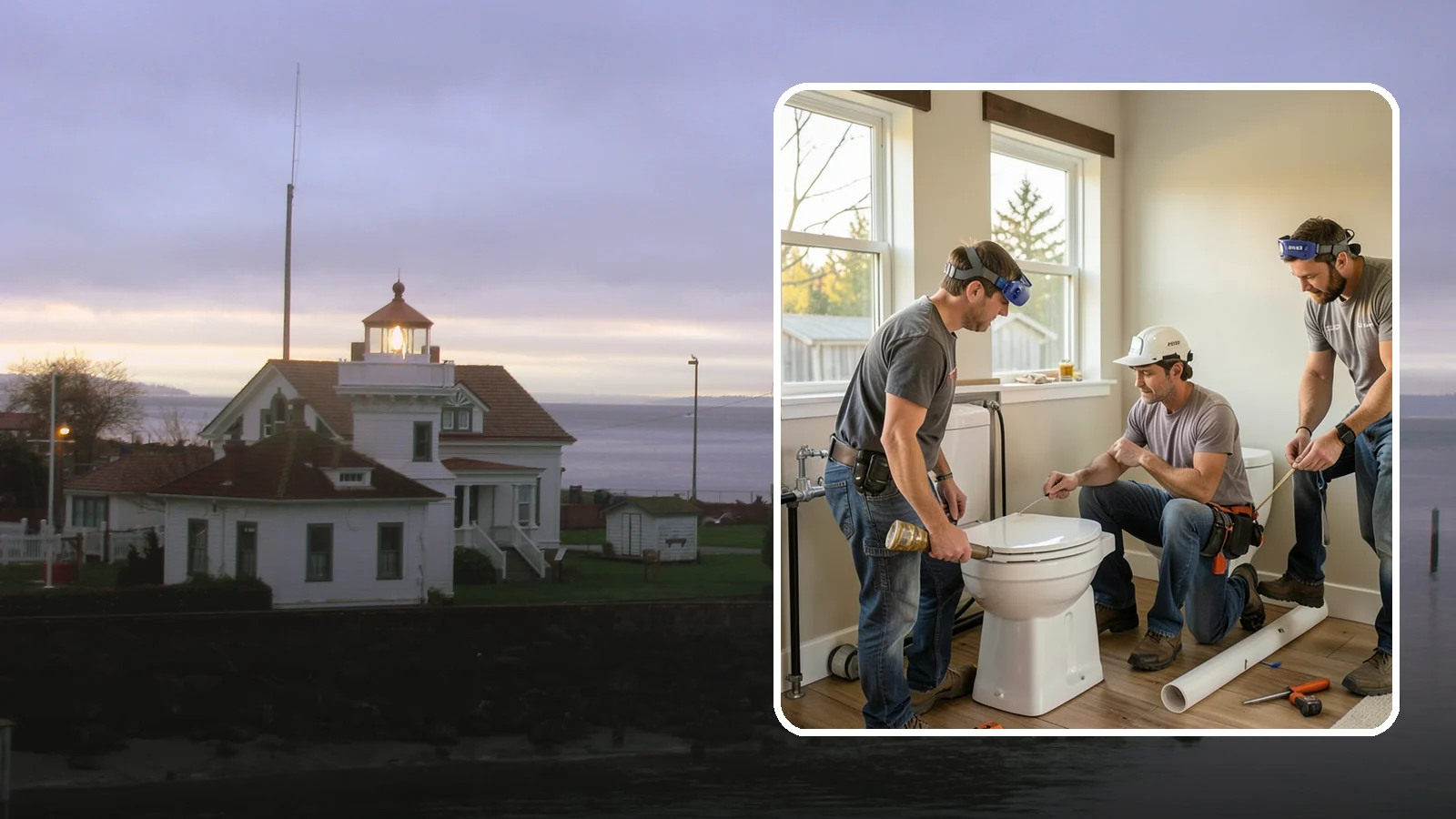 Comfort-Height Fixture Installation in Mukilteo, Snohomish County, WA - We install comfort-height toilets and fixtures that reduce the strain of sitting down and standing up.
