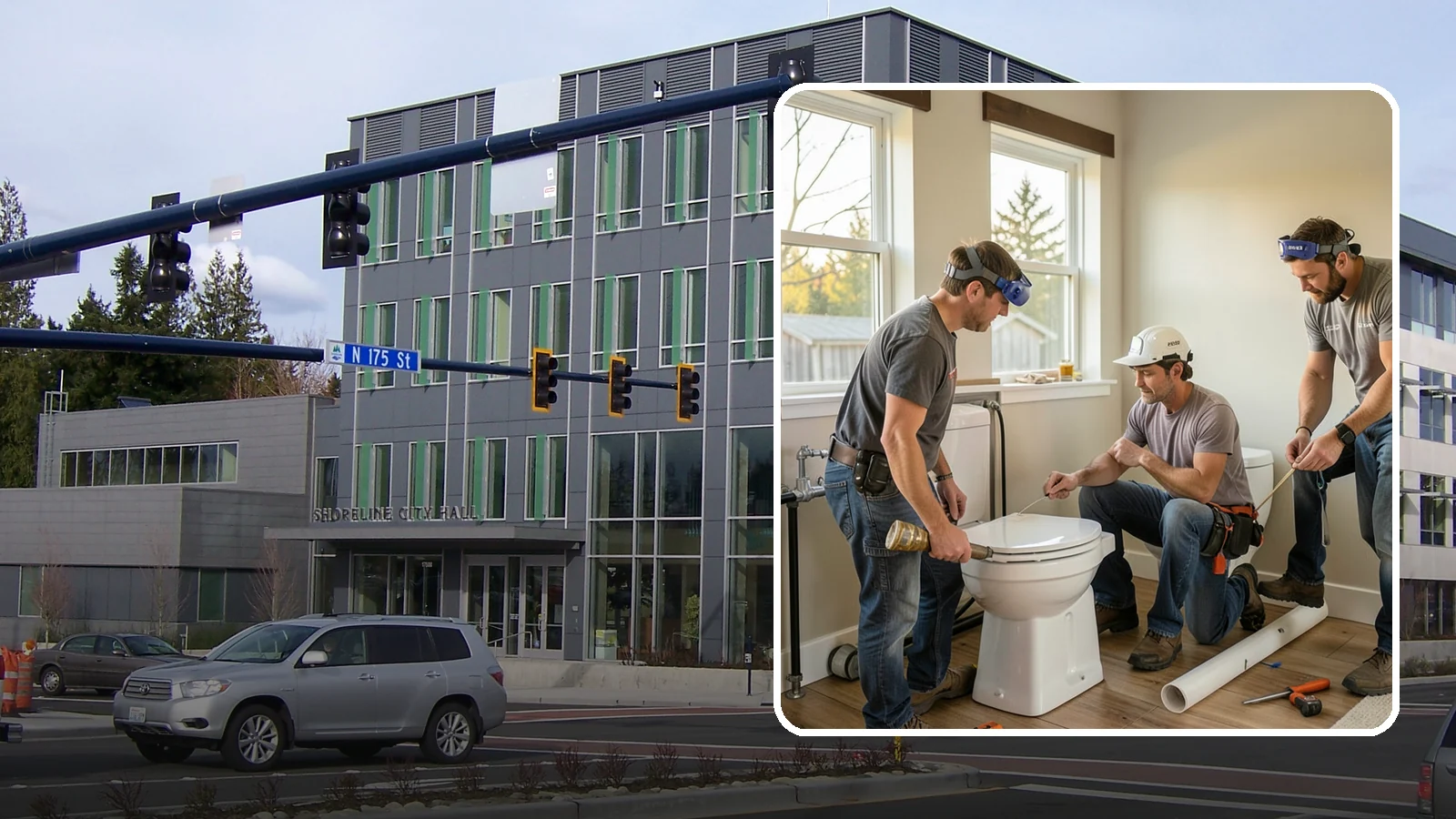 Comfort-Height Fixture Installation in Shoreline, King County, WA - We install comfort-height toilets and fixtures that reduce the strain of sitting down and standing up.
