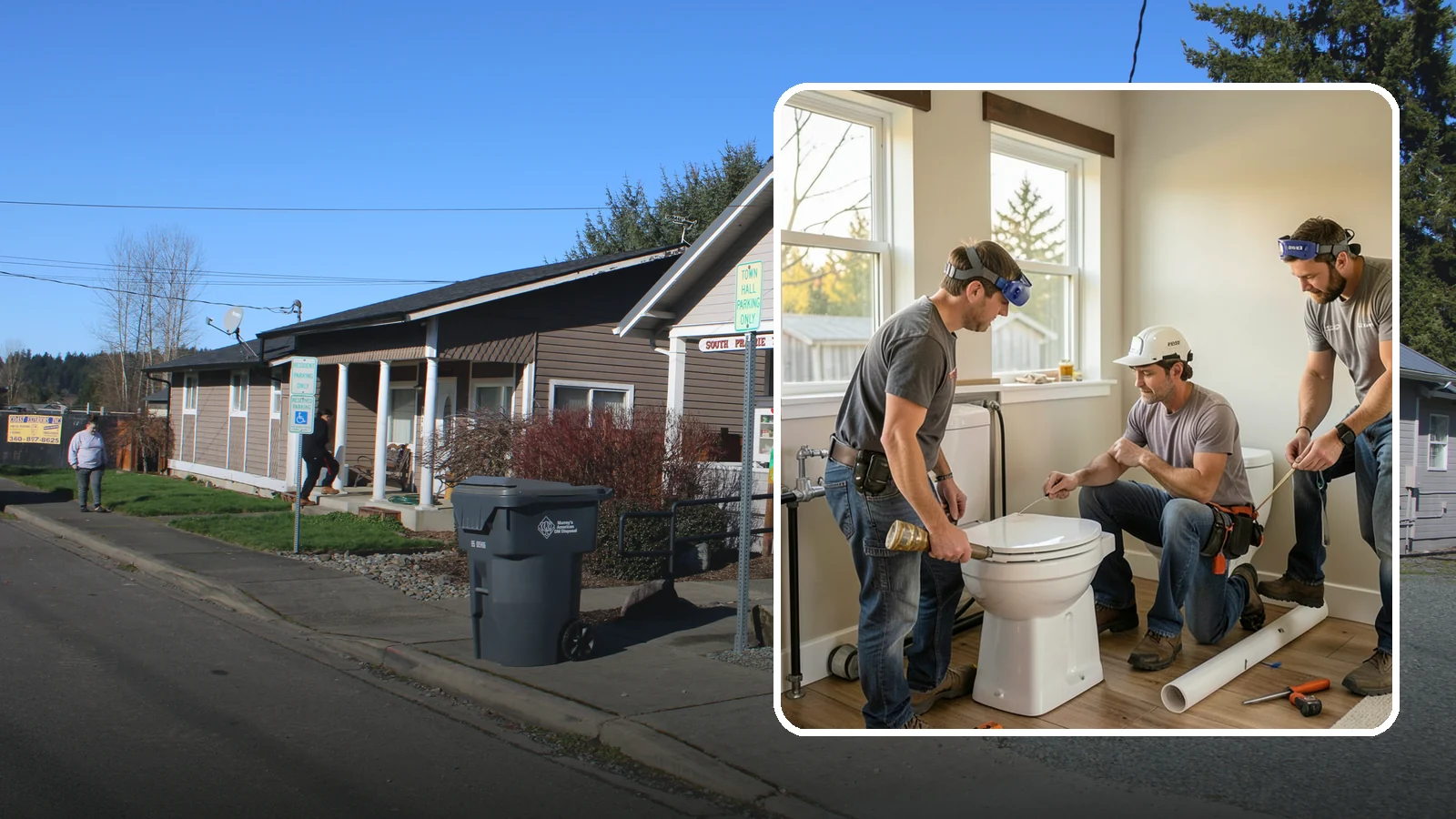 Comfort-Height Fixture Installation in South Prairie, Pierce County, WA - We install comfort-height toilets and fixtures that reduce the strain of sitting down and standing up.