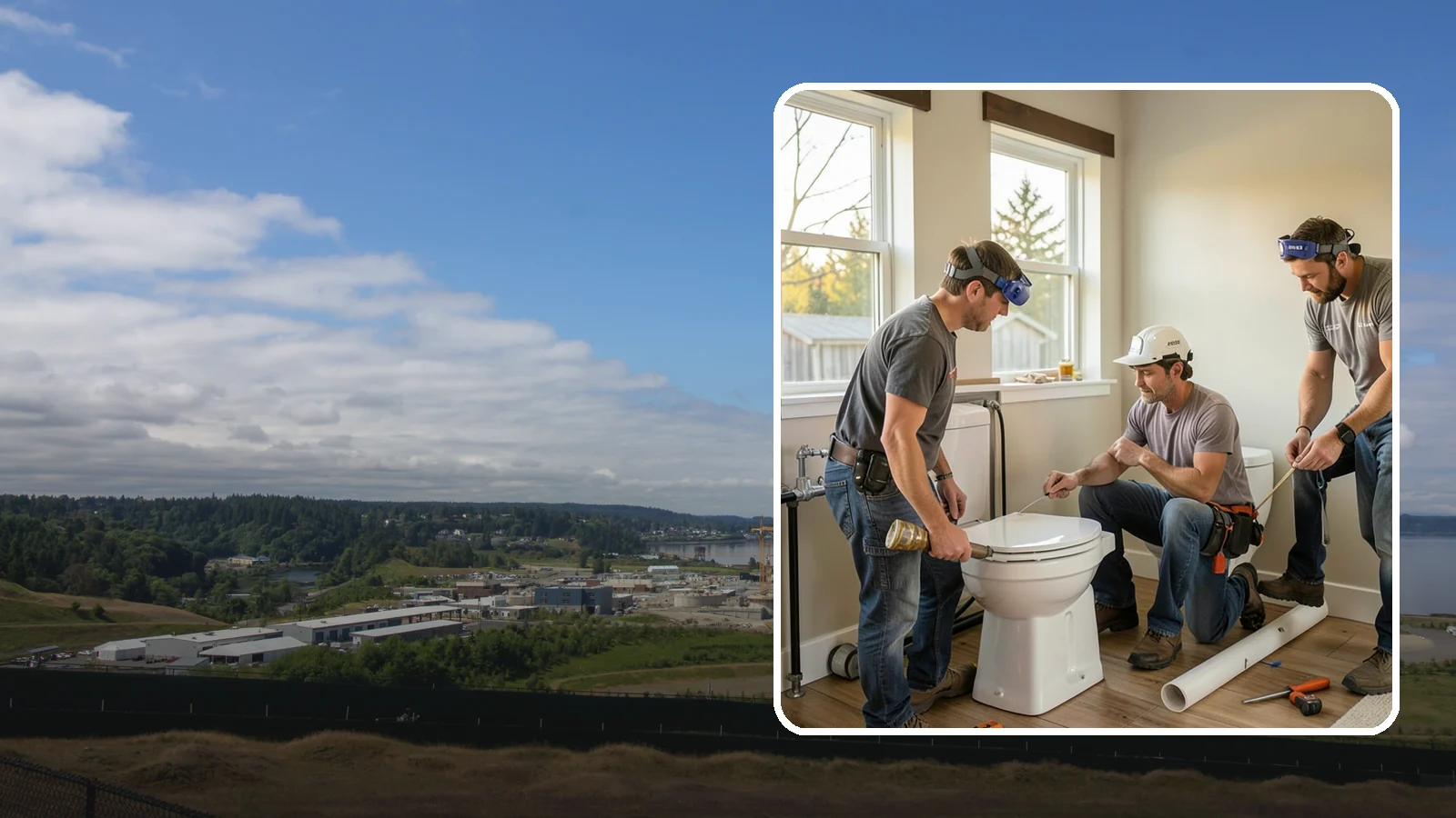 Comfort-Height Fixture Installation in University Place, Pierce County, WA - We install comfort-height toilets and fixtures that reduce the strain of sitting down and standing up.