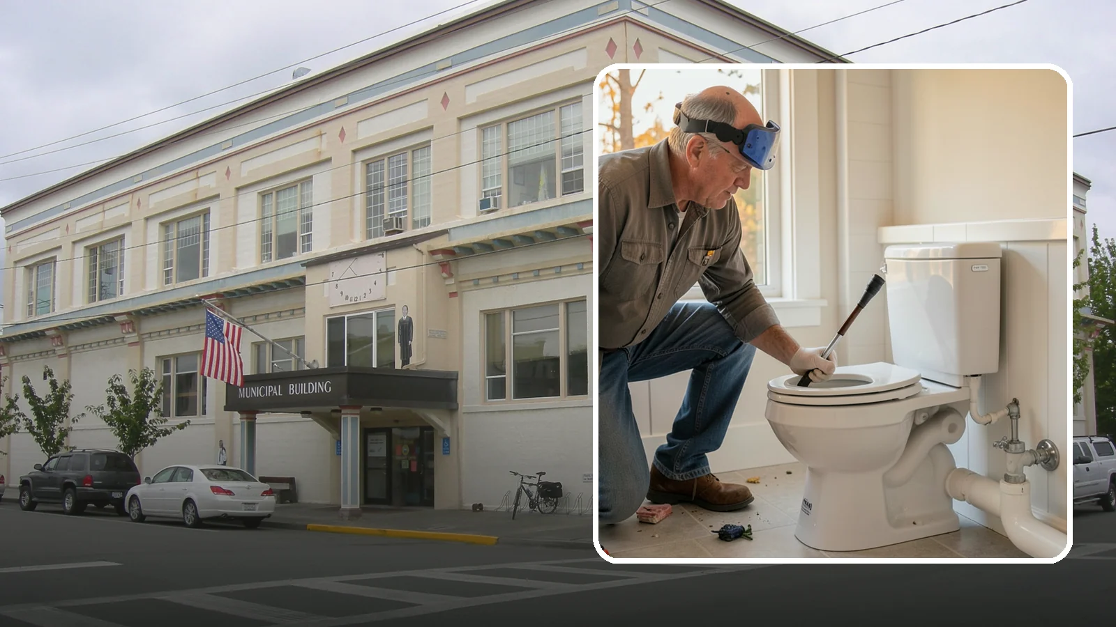Comfort-Height Toilet Installation in Anacortes, Skagit County, WA - A comfort-height toilet installation sets a taller bowl that is easier to sit down on and stand up from.
