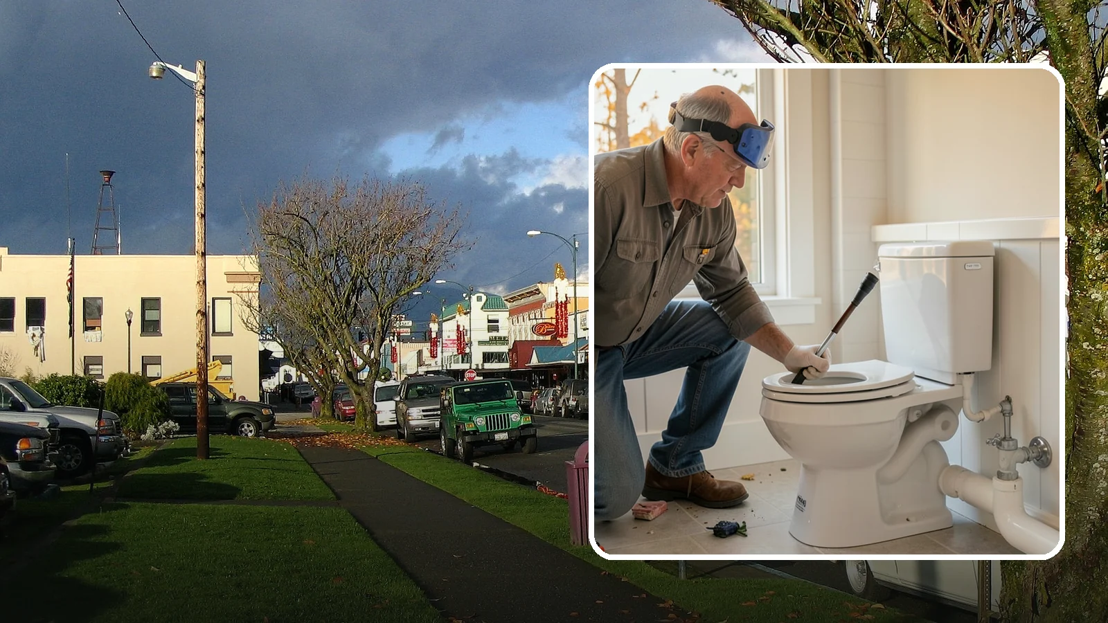 Comfort-Height Toilet Installation in Arlington, Snohomish County, WA - A comfort-height toilet installation sets a taller bowl that is easier to sit down on and stand up from.