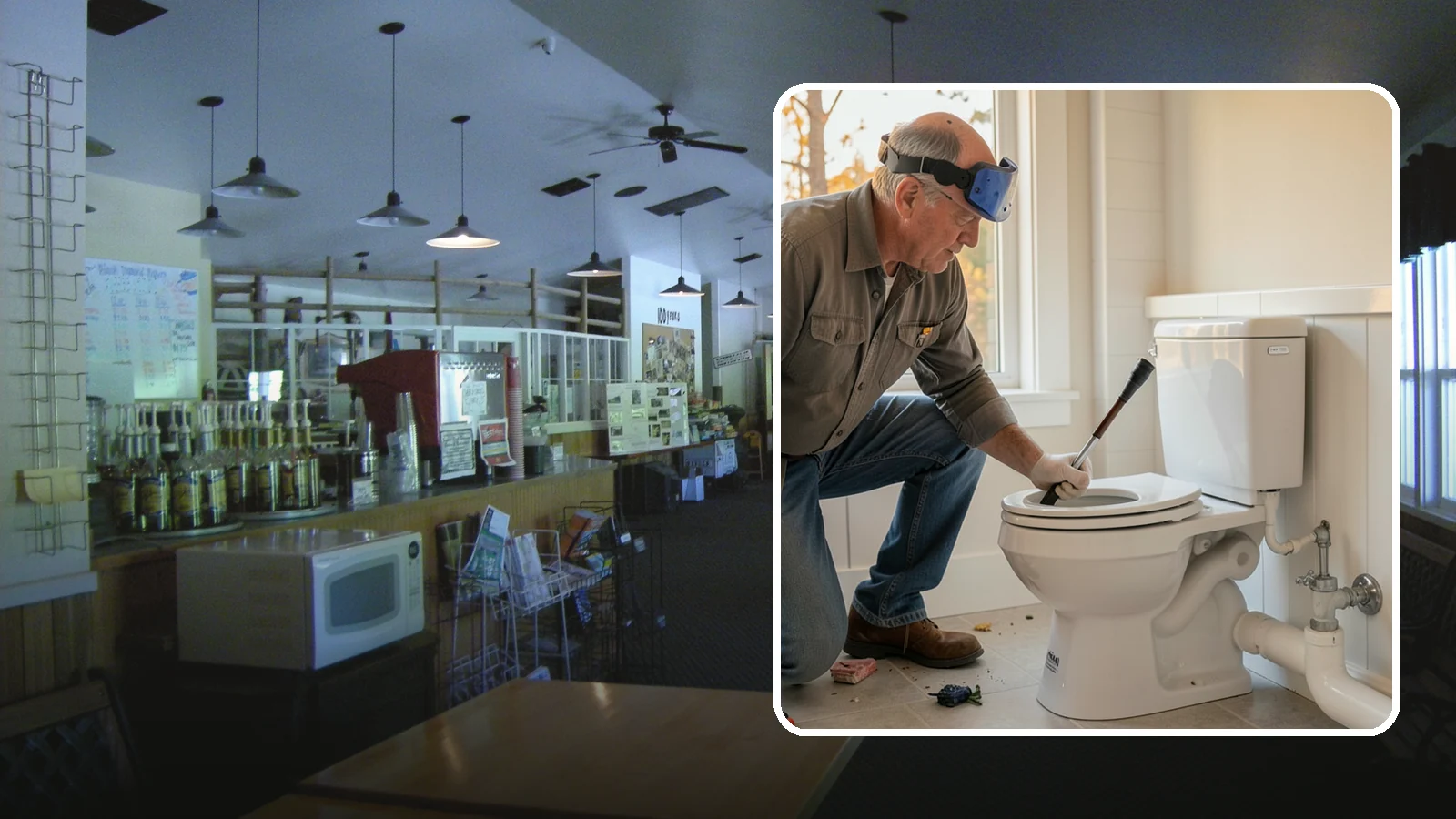 Comfort-Height Toilet Installation in Black Diamond, King County, WA - A comfort-height toilet installation sets a taller bowl that is easier to sit down on and stand up from.