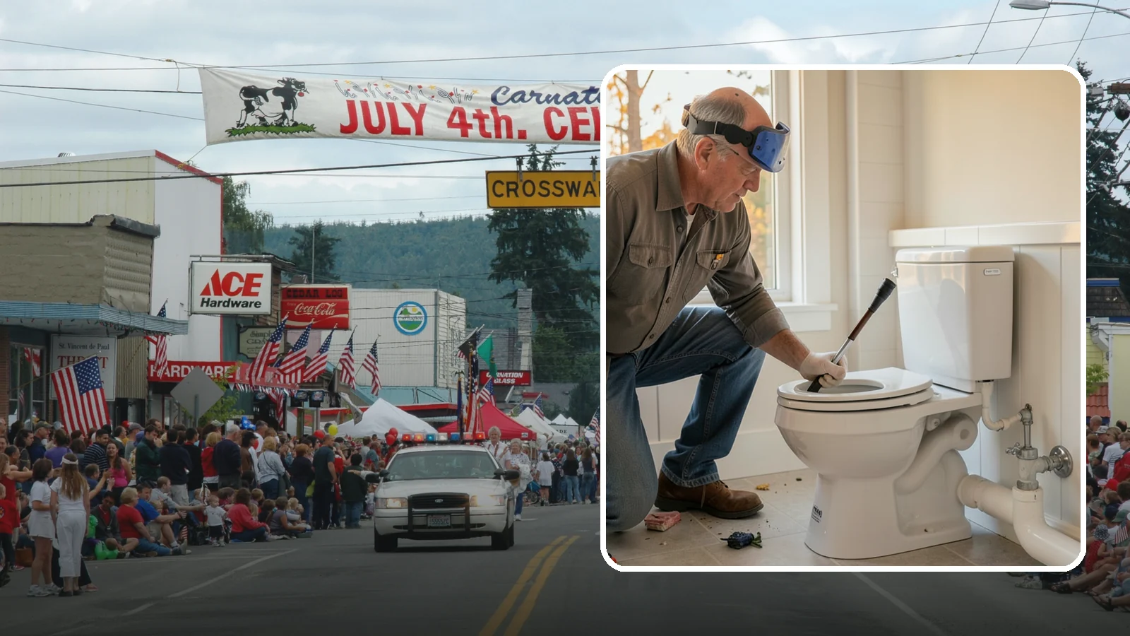 Comfort-Height Toilet Installation in Carnation, King County, WA - A comfort-height toilet installation sets a taller bowl that is easier to sit down on and stand up from.