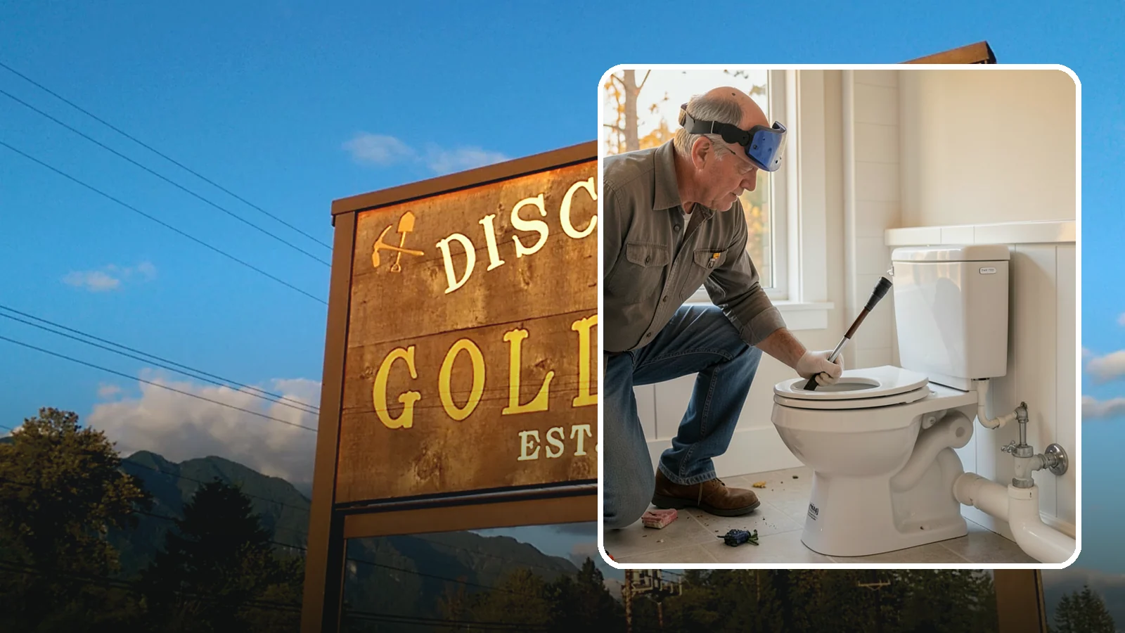 Comfort-Height Toilet Installation in Gold Bar, Snohomish County, WA - A comfort-height toilet installation sets a taller bowl that is easier to sit down on and stand up from.