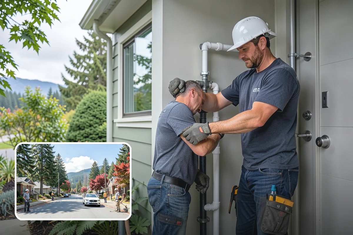 Comfort-Height Toilet Installation in Hunts Point, King County, WA - Reduces strain on knees and back