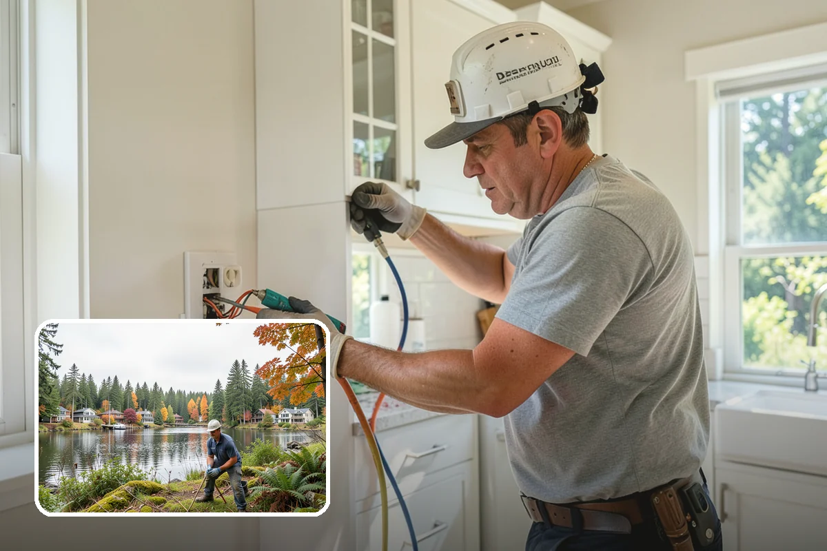 Comfort-Height Toilet Installation in La Conner, Skagit County, WA - Reduces strain on knees and back