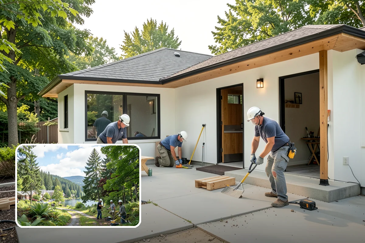 Comfort-Height Toilet Installation in Lake Forest Park, King County, WA - Reduces strain on knees and back