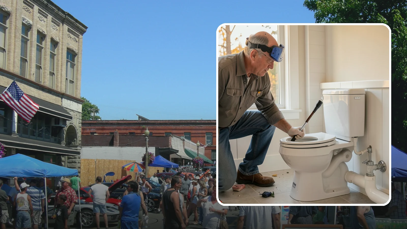 Comfort-Height Toilet Installation in Snohomish, Snohomish County, WA - A comfort-height toilet installation sets a taller bowl that is easier to sit down on and stand up from.
