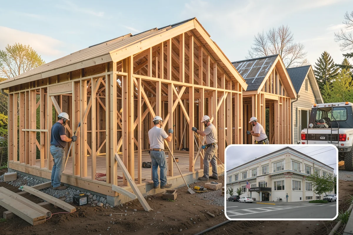 Commercial Construction in Anacortes, Skagit County, WA - Spaces built to meet commercial and ADA code requirements