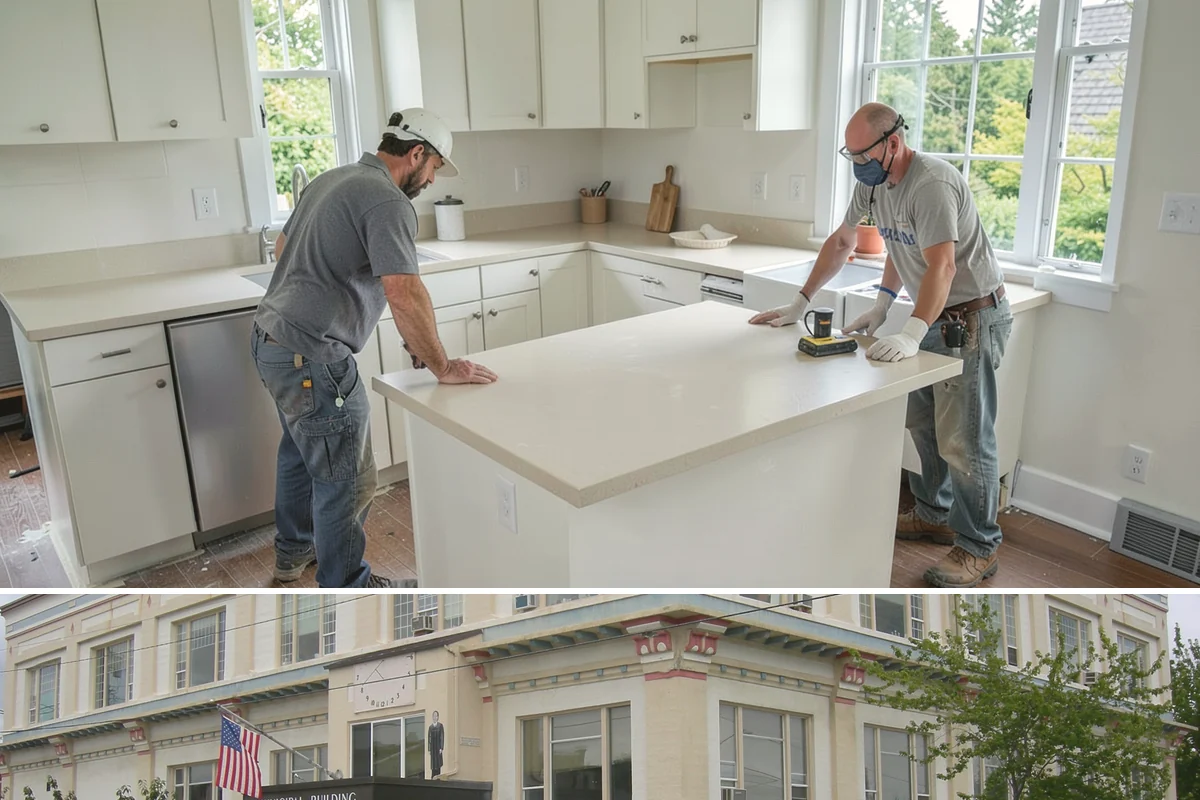 Commercial Construction in Anacortes, Skagit County, WA - Interior commercial work continues through every season, and scheduling during slower business quarters often reduces the impact...