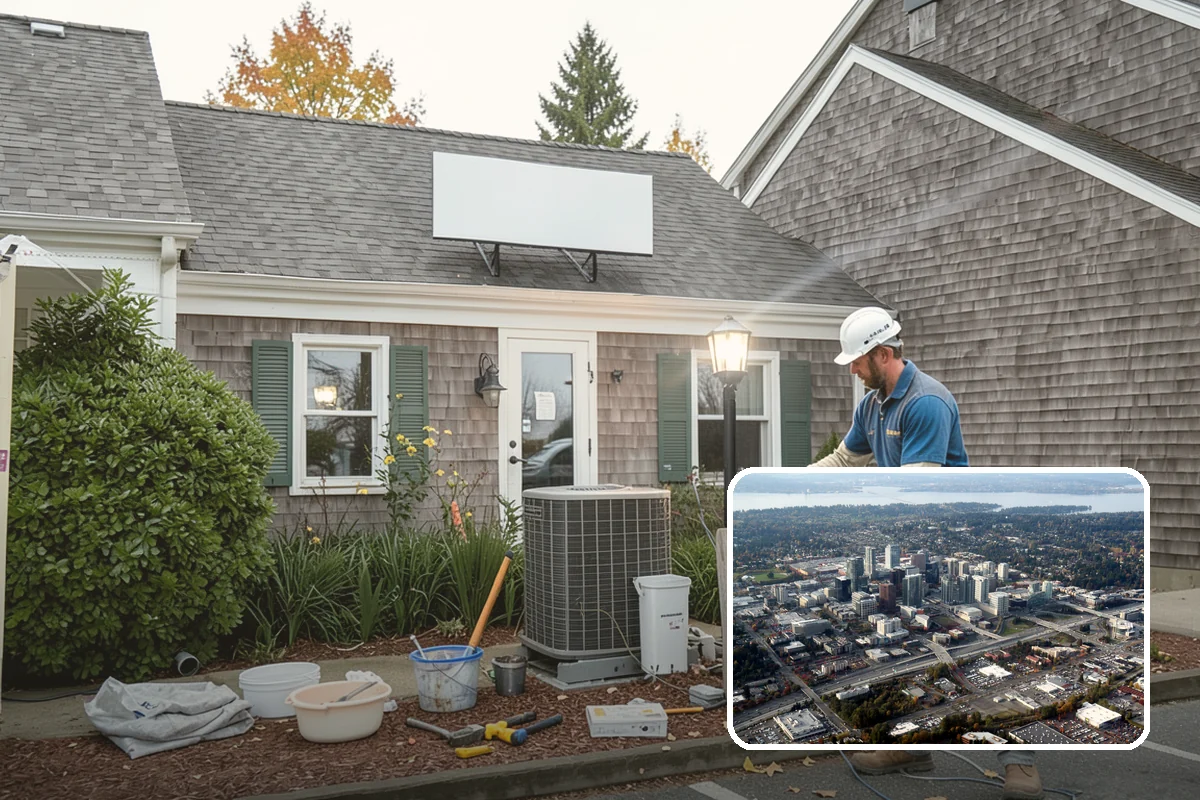 Commercial Construction in Bellevue, King County, WA - Spaces built to meet commercial and ADA code requirements