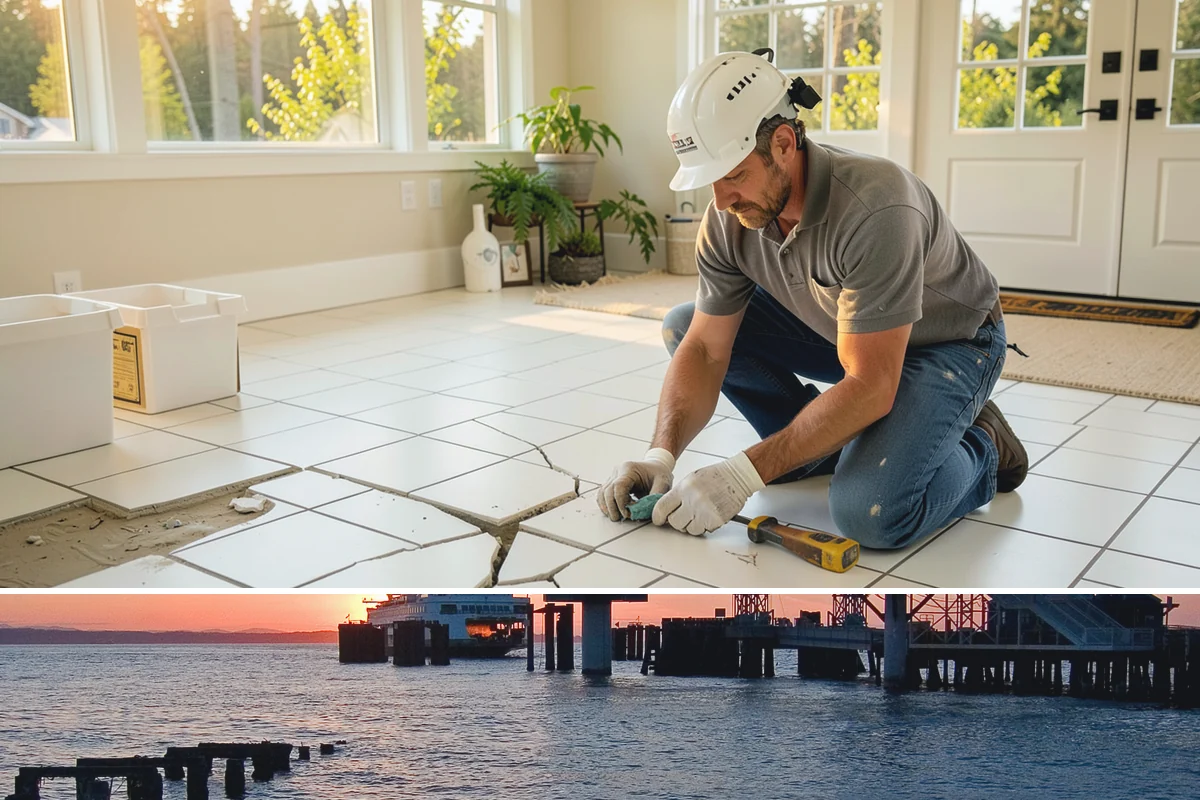 Commercial Construction in Edmonds, Snohomish County, WA - Interior commercial work continues through every season, and scheduling during slower business quarters often reduces the impact...