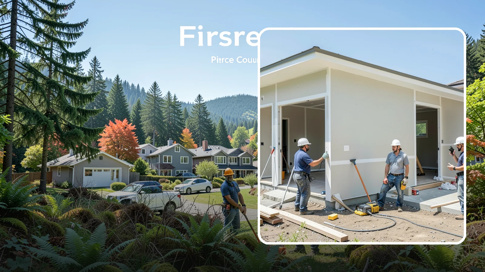 Commercial Construction in Fircrest, Pierce County, WA - Light-commercial construction and tenant improvements for Western Washington business owners who need durable, code-ready spaces.