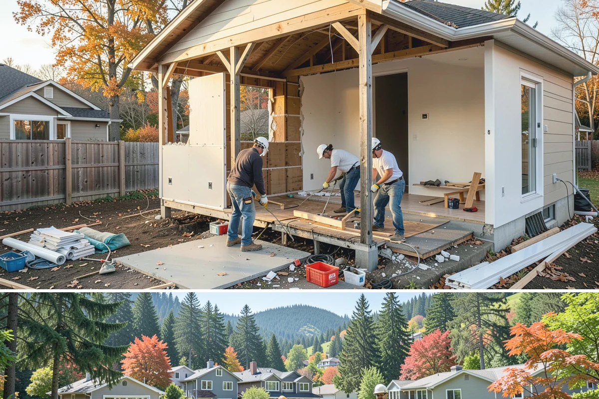 Commercial Construction in Fircrest, Pierce County, WA - Interior commercial work continues through every season, and scheduling during slower business quarters often reduces the impact...