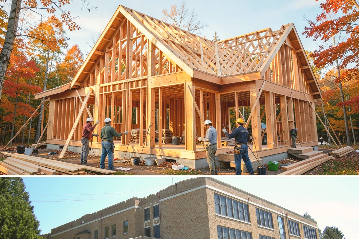 Commercial Construction in Maple Valley, King County, WA - Interior commercial work continues through every season, and scheduling during slower business quarters often reduces the impact...