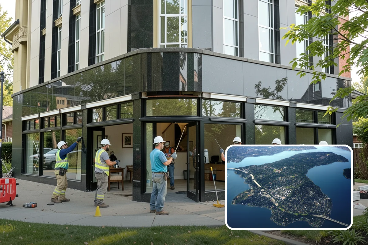 Commercial Construction in Mercer Island, King County, WA - Spaces built to meet commercial and ADA code requirements