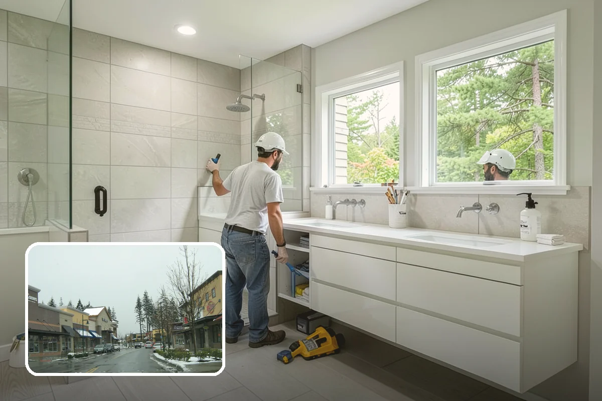 Commercial Construction in Mill Creek, Snohomish County, WA - Spaces built to meet commercial and ADA code requirements
