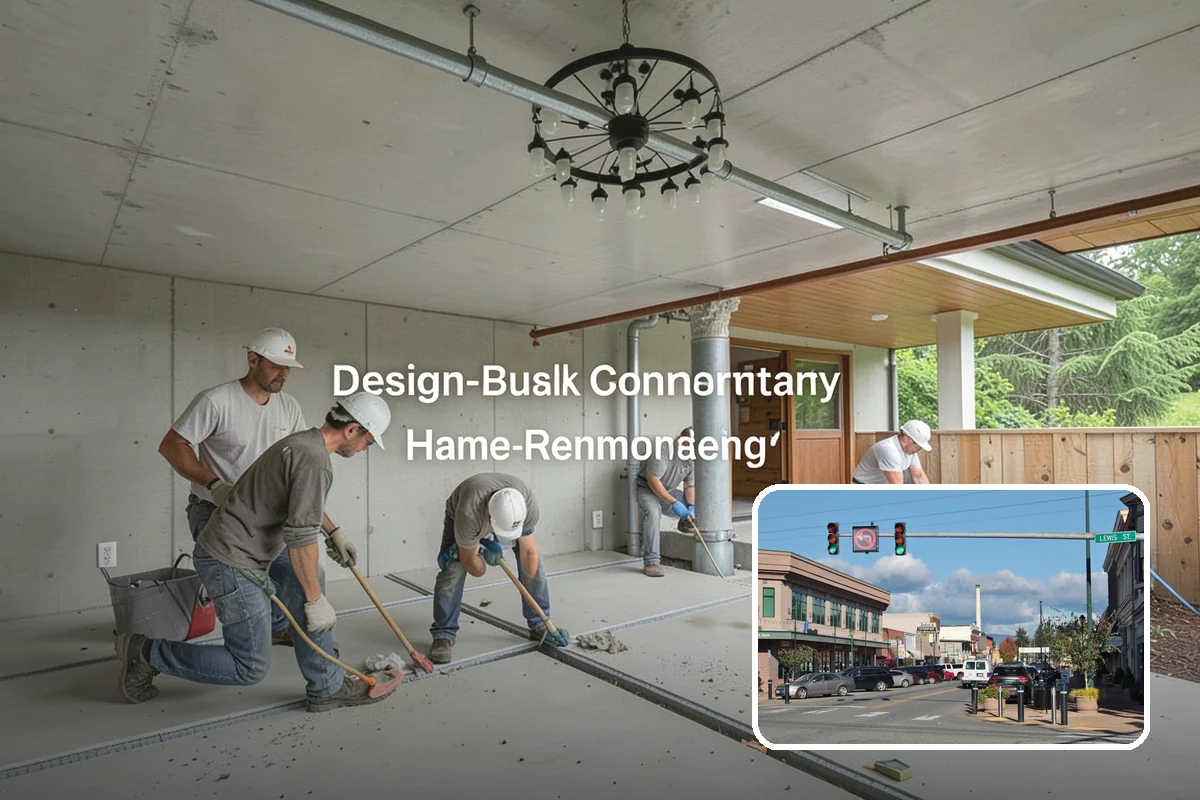 Commercial Construction in Monroe, Snohomish County, WA - Spaces built to meet commercial and ADA code requirements