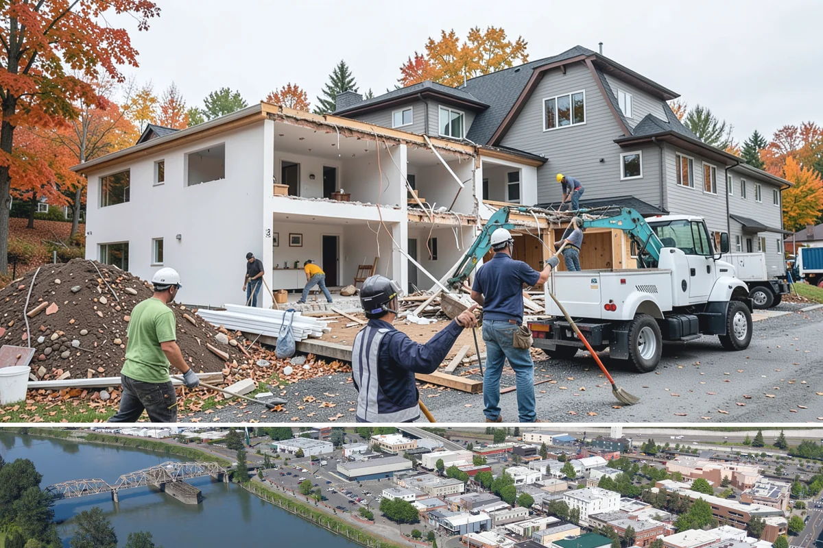 Commercial Construction in Mount Vernon, Skagit County, WA - Interior commercial work continues through every season, and scheduling during slower business quarters often reduces the impact...